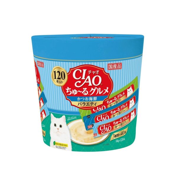 【CIAO 啾嚕】肉泥 120入 日本原裝進口｜貓肉泥 化毛配方 雞肉 鮪魚 鰹魚 海鮮 綜合營養 貓咪零食 主食補充 CIAO肉泥, CIAO啾嚕肉泥, 貓咪肉泥, 貓零食, 日本進口貓肉泥, 貓咪化毛配方, 鮪魚肉泥, 雞肉肉泥, 鰹魚肉泥, 海鮮貓零食, 貓咪營養補充, 貓咪高適口性零食, 貓咪補水肉泥, 貓咪獎勵零食, 貓咪保健零食