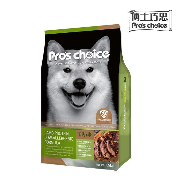 博士巧思 Pro’s Choice 犬飼料 1.5KG 全齡犬羊肉米/成犬營養配方/幼犬成長配方 | 高營養均衡狗飼料 博士巧思 犬飼料

博士巧思 全齡犬 羊肉米

博士巧思 成犬飼料 營養配方

博士巧思 幼犬成長配方

狗飼料推薦 羊肉米

幼犬飼料 骨骼發育

成犬狗糧 均衡營養

全齡犬狗飼料 消化好吸收

無榖低敏狗飼料

博士巧思 狗糧 1.5kg