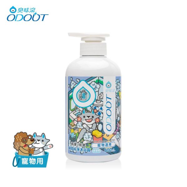 【臭味滾 】 植萃純淨寵物沐浴露 500ml｜低敏無香精 狗狗洗毛精 貓咪專用洗毛液 臭味滾洗毛精、臭味滾沐浴露、寵物洗毛精推薦、狗狗洗毛精、貓咪洗毛液、低敏寵物沐浴乳、無香精洗毛精、植萃寵物洗毛精、寵物沐浴用品、狗貓洗澡用品