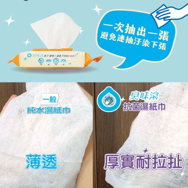 【臭味滾 】寵物濕紙巾 50抽｜狗貓專用 除臭抑菌 溫和無刺激 外出清潔必備 臭味滾濕紙巾、寵物濕紙巾、狗用濕紙巾、貓用濕紙巾、除臭抑菌濕紙巾、寵物專用清潔、臭味滾狗濕紙巾、臭味滾貓濕紙巾、寵物清潔紙巾、毛孩外出清潔