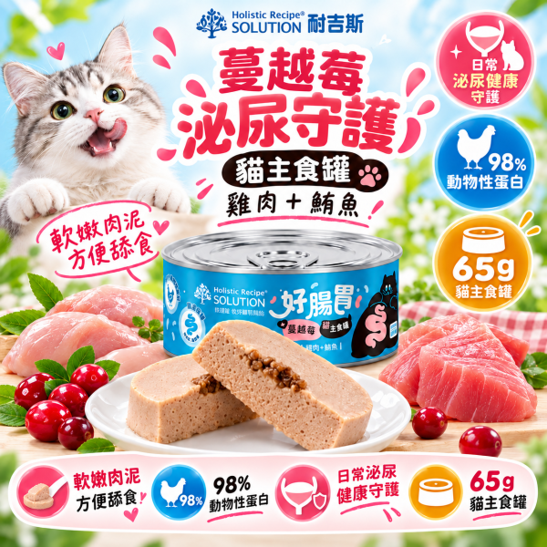 耐吉斯 好腸胃貓 主食罐65g｜幼貓成貓適用｜益生菌益生質｜雞肉+牛奶／雞肉+鮭魚／雞肉+鯛魚｜腸胃保健貓罐頭 耐吉斯,耐吉斯主食罐,耐吉斯貓罐頭,耐吉斯好腸胃,SOLUTION耐吉斯,貓主食罐,貓罐頭,主食罐,成幼貓主食罐,全齡貓主食罐,65g貓罐,好腸胃主食罐,腸胃保健貓罐,雞肉鯛魚貓罐,雞肉鮭魚貓罐,雞肉羊奶貓罐,鮭魚貓罐,鯛魚貓罐,羊奶貓罐,高動物蛋白貓罐,果寡糖貓罐,貓咪濕食,貓濕糧,幼貓主食罐,成貓主食罐