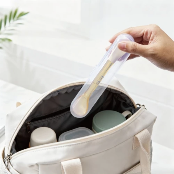 KUKU酷咕鴨雙頭湯匙｜副食品湯匙｜寶寶餵食湯匙｜PPSU嬰兒餐具 副食品湯匙,寶寶湯匙,餵食湯匙,嬰兒餐具,PPSU餐具,雙頭湯匙,副食品餐具