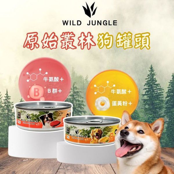 【原始叢林 WILD JUNGLE】 狗用泥罐 80g｜雞肉+雞肝 / 牛肉+雞肉+雞肝｜高蛋白犬副食罐 無穀鮮肉泥罐 狗用泥罐

狗副食罐

狗罐頭 雞肉

狗罐頭 牛肉

狗罐頭 雞肝

無穀狗罐

高蛋白狗副食

幼犬副食罐

成犬副食罐

狗狗營養罐頭