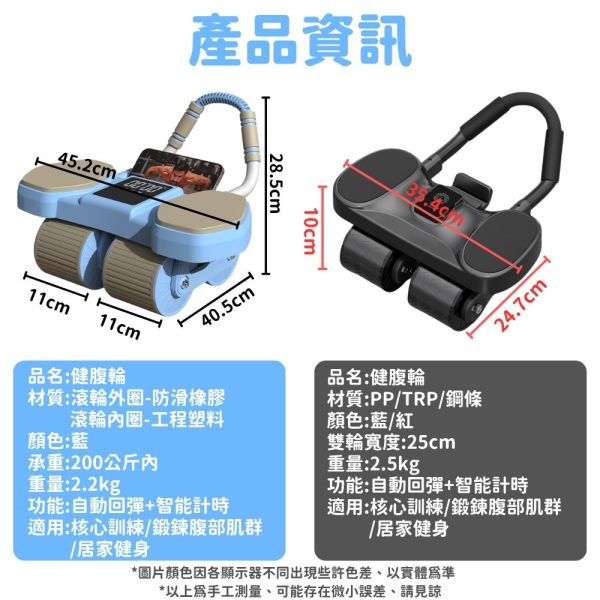 自動回彈健腹輪 健腹輪,腹肌輪,自動回彈健腹輪,滾輪健身器,腹部訓練器,健身器材,居家運動器,核心訓練器,健身輪,滾輪運動器