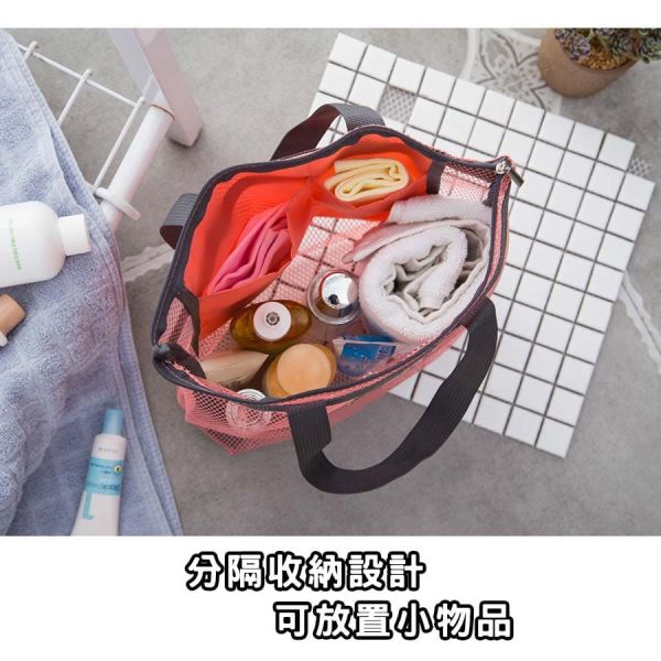 網眼沙灘包運動包 網眼沙灘包 運動包 沙灘包 手提包 斜挎包 背包 腰包 小方包 透氣收納包 泳具收納袋