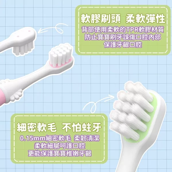 兒童月份牙刷 