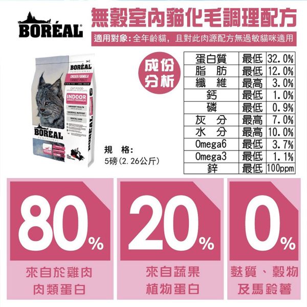 【波瑞歐 BOREAL】 無穀犬糧 12磅｜室內貓化毛調理・高齡貓關節護理・海陸野饌・海宴三重奏・鮮雞肉 全齡貓 波瑞歐 BOREAL 貓飼料

無穀貓飼料 12磅

大包裝貓飼料推薦

室內貓化毛飼料

高齡貓飼料 關節保健

全齡貓無穀飼料

低敏貓飼料推薦

加拿大無穀貓糧

貓咪大包裝飼料

貓咪鮮雞肉飼料

貓咪魚肉飼料