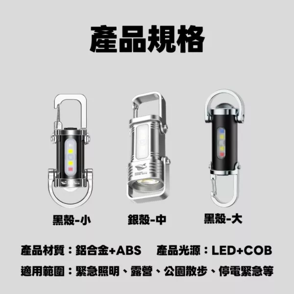 超亮鑰匙扣燈 