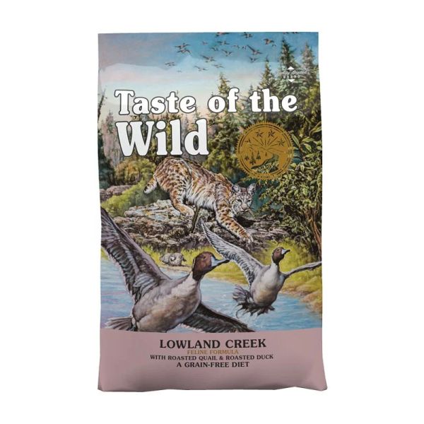 Taste of Wild 海陸饗宴 貓飼料 2.27KG 洛磯山鹿肉鮭魚 溪谷鴨肉烤鵪鶉 峽谷河鱒魚燻鮭魚 挑嘴貓 高適口性 全齡貓 海陸饗宴, Taste of the Wild, 無穀貓飼料, 貓飼料推薦, 鹿肉鮭魚貓飼料, 鴨肉鵪鶉貓飼料, 鱒魚鮭魚貓飼料, 挑嘴貓飼料, 高適口性貓飼料, 全齡貓主食, WDJ推薦貓飼料