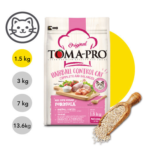 【TOMA-PRO優格】經典系列-成幼貓雞肉+米(化毛高纖配方) 1.5公斤 優格貓飼料, 優格雞肉米貓糧, 化毛貓飼料, 高纖貓飼料, 成幼貓乾糧, 除毛球貓糧, 室內貓飼料, 長毛貓飼料, 全齡貓天然糧, 低敏貓飼料, 高纖維貓糧推薦, 貓咪消化保健飼料