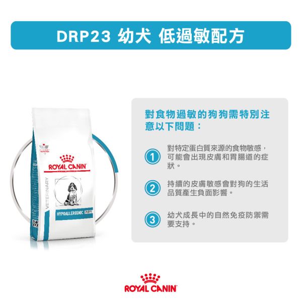 皇家【犬】幼犬低過敏處方乾糧 DRP23幼犬低過敏配方 1.5kg 幼犬過敏飼料推薦

幼犬皮膚過敏吃什麼

幼犬低敏飼料推薦

幼犬水解蛋白飼料

狗狗慢性下痢飲食

幼犬IBD飼料

幼犬EPI處方飼料

皇家幼犬低過敏配方

ROYAL CANIN hypoallergenic puppy

幼犬皮膚病飼料

幼犬腸胃敏感飼料