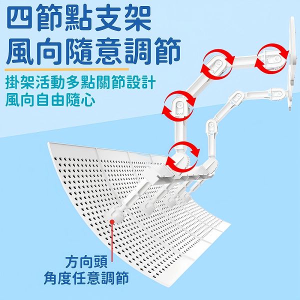 窗型冷氣擋風板 【四葉設計】 可調角度 冷氣擋風板 冷氣導風板 適用99%窗型冷氣 防直吹 安裝簡單 窗型冷氣擋風板,四葉冷氣導風板,可調角度擋風板,冷氣防直吹,窗型空調擋板,冷氣導風板,窗型防風檔板,空調柔風板,窗型冷氣防直吹