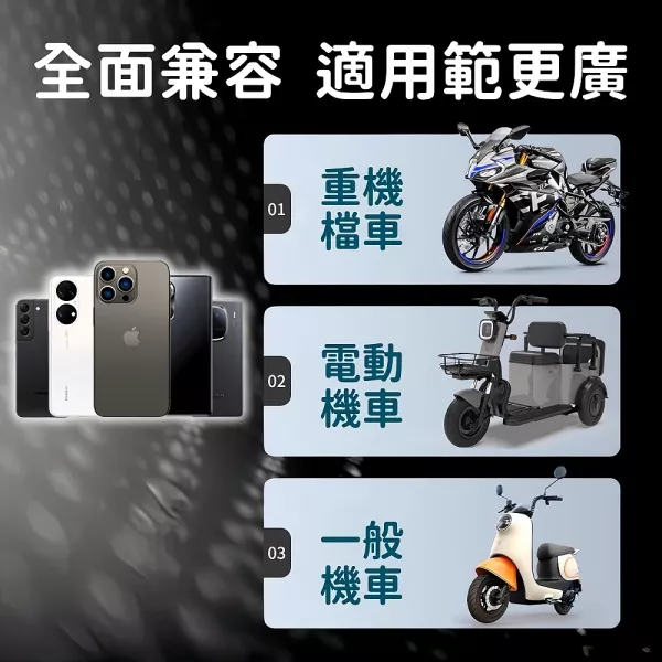 減震機車手機支架 