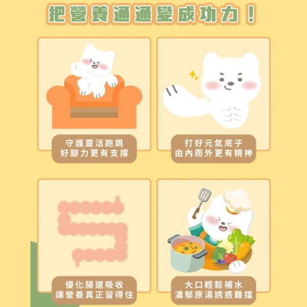 卡默Camo 狗主食罐165g｜原肉湯罐｜關節腸道/元氣腸道雙效配方｜鮮牛/鮮雞｜高蛋白補水狗罐頭推薦 狗主食罐推薦
狗罐頭165g
高蛋白狗罐頭
狗補水罐頭
狗腸胃保健食物
狗關節保健食物
狗營養罐頭
狗原肉罐
狗罐頭推薦
寵物主食罐