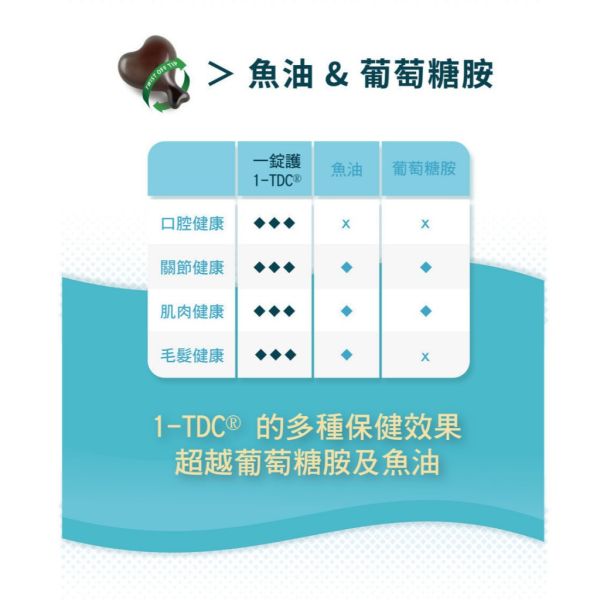 【賽恩威特】 一錠護 1-TDC｜犬貓關節保健 牙齦護理 皮膚修護 美毛營養品 關節靈活 抗發炎 提升行動力 賽恩威特,一錠護,1-TDC,關節保健,犬貓關節,牙齦保健,狗關節保養,貓牙齦炎,皮膚修護,抗發炎營養品,美毛保健,行動力提升