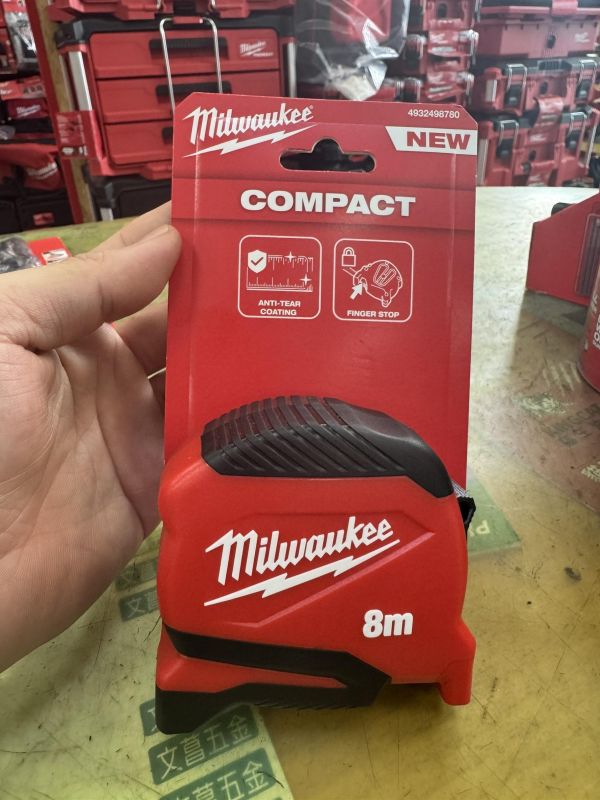 美沃奇 Milwaukee 米沃奇 4932498780 八米 全公分輕巧捲尺 捲尺 48-22-6626 