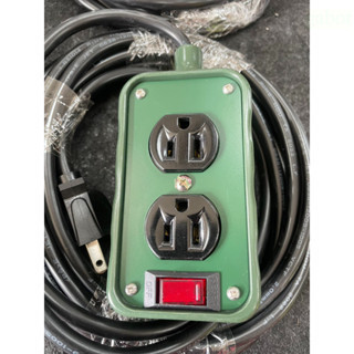 鹿洋五金 電精靈 (PSK-304-15尺) 4孔3插頭動力插座 動力延長線插座 (符合新安規) 露營延長線 