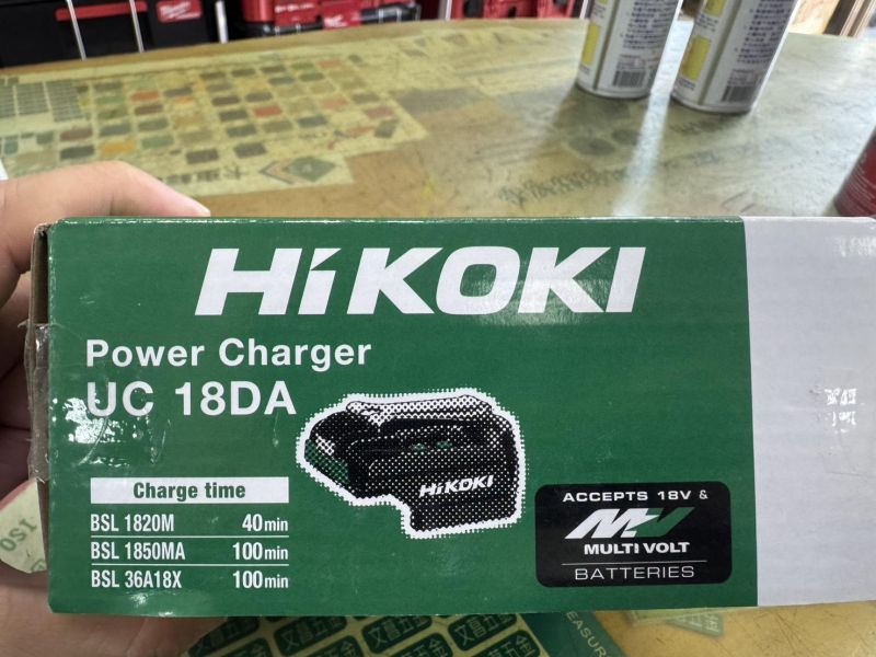 HIKOKI UC18DA 輕巧充電器 適用36V 18V 電池 HiKOKI 鋰電池專用 USB/USB-C 行動電源 