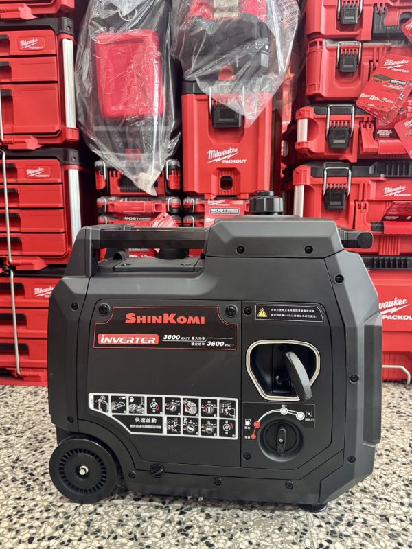 SHIN KOMI 型鋼力 3800W  SK-DI4000i  靜音 變頻 發電機四行程 6.0HP 