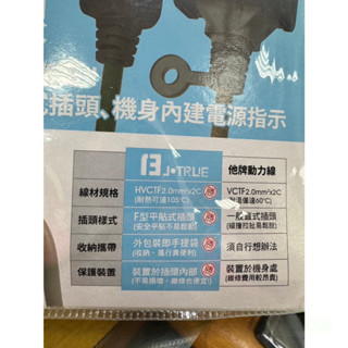 動力線 動力延長線 帆布收納袋 2P 3插15A過載安全保護軟線 電源延長線 露營電源線 門市現貨 露營 工地 