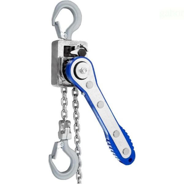 文菖五金 100KG-150KG 鋁合金超輕巧型 手搖吊車 手搖絞盤 手拉吊車 