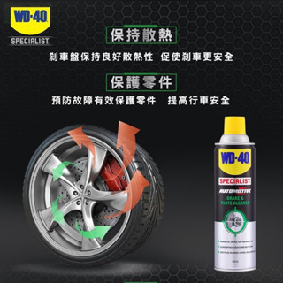 剎車盤清潔劑 鹿洋五金 WD-40  煞車及零件清潔劑 SPECIALIST  煞車盤清潔劑 剎清劑 WD40 煞清 