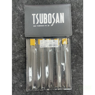 含稅 附發票 鹿洋五金 TSUBOSAN 日本壺三 銼刀 5支組 平 半丸 QUICK CUT 高速銼刀 