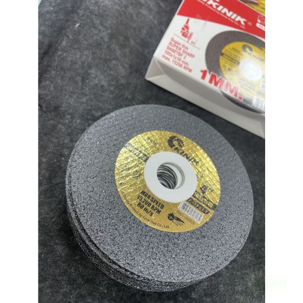 含稅 附發票 鹿洋五金 中國砂輪KINIK, 品質保証4"*1m/m. CA60T BF2 切斷砂輪 