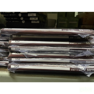 含稅 附發票 鹿洋五金 東昇 手磨 水砂紙 適用於木材、金屬 23公分*28公分 一本50張 