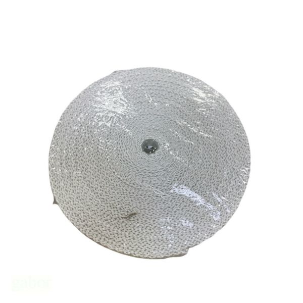 玻璃纖維帶 600 度 玻璃纖維防火帶 耐高溫絕緣纖維帶玻纖帶厚3mm 防火毯 排氣管 鍋爐 