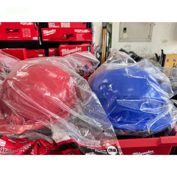 新款 白logo 美沃奇 米沃奇 6點懸掛式工程帽安全帽 工地帽 48-73-1200 