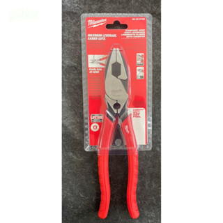 含稅 附發票 鹿洋五金 美沃奇 milwaukee 9"高槓桿壓接/電工鉗 48-22-6100 老虎鉗 鋼絲鉗 非K牌 