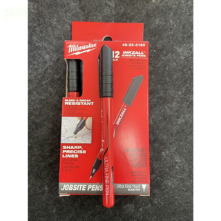含稅 附發票 鹿洋五金 Milwaukee美沃奇 細字工程筆 48-22-3160 單支/盒 