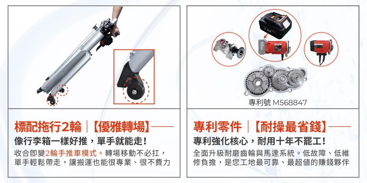 LFD 立豐達 18V 手提式升降機 昇降機 電動升降機(第三代)LF-DC36ZW LF-DC43ZW 