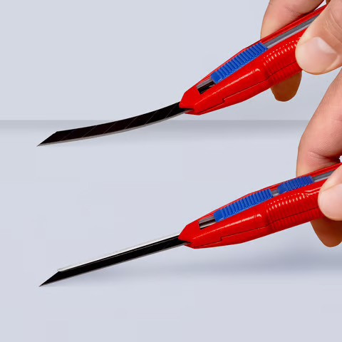 KNIPEX K牌 鋁合金 CutiX美工刀 9010165BK 多功能 美工刀 重型割刀 專業美工刀 替換刀片 