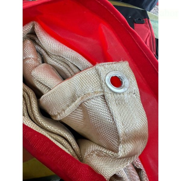 降價 含稅 附發票 鹿洋五金  C。A。R 電焊防火毯。瞬間耐溫1000度 簡單滅火  防火材質 消防安檢必備 