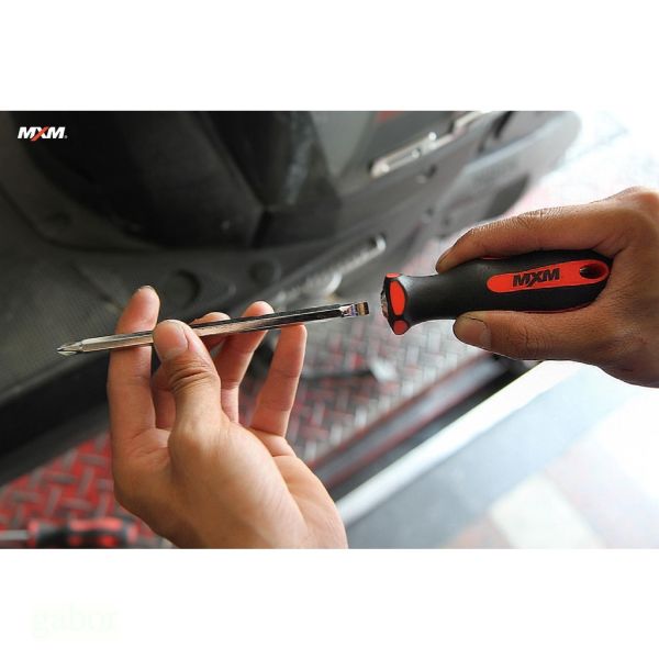 含稅 附發票 鹿洋五金 MXM專業手工具》替換型起子》短款雙頭替換式起子組 2PC 