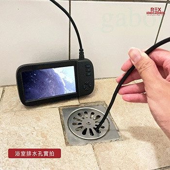 附發票 鹿洋五金 REX 雷克斯 眼鏡蛇2.0 大螢幕掌上型內視鏡 5.5mm×5M硬線 管路檢測 錄影 工業用 蛇管 