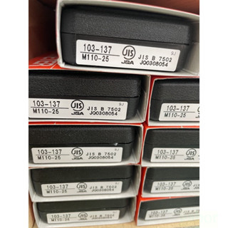 含稅  鹿洋五金日本Mitutoyo 三豐 103-137 外徑測微器 外側分厘卡 25mm/0.01mm 103137 