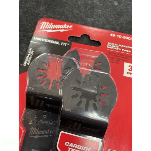 文菖五金 MILWAUKEE 美沃奇 49-10-9005 磨切機配件 鈦合金增強 多功能切割刀片組 