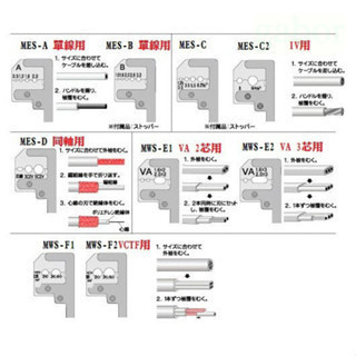 含稅 鹿洋五金 MARVEL  MES-A MES-B MES-C MES-DIN 脫皮鉗 剝皮鉗 剝線鉗 MWS-C 