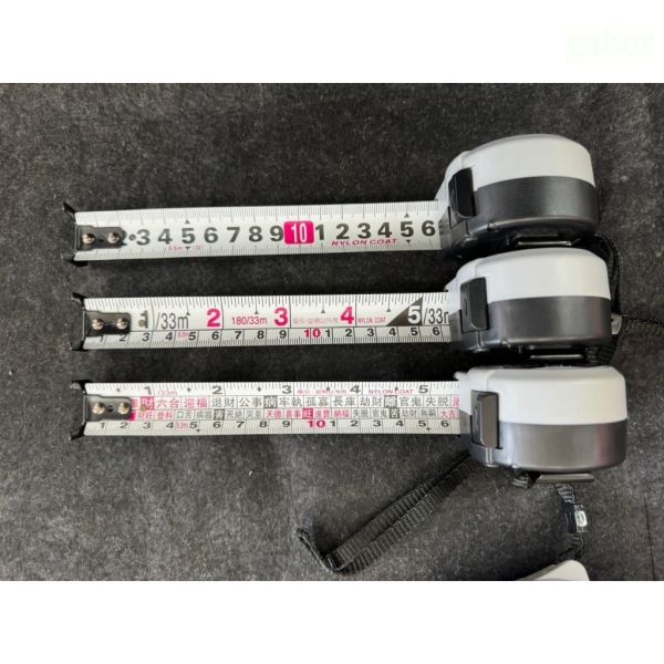 鹿洋五金 台灣製 瑞士釘 極小 灰武士捲尺 自動煞車 5.5M*25mm 8M*25mm台尺/文公/公分RR 雙面捲 