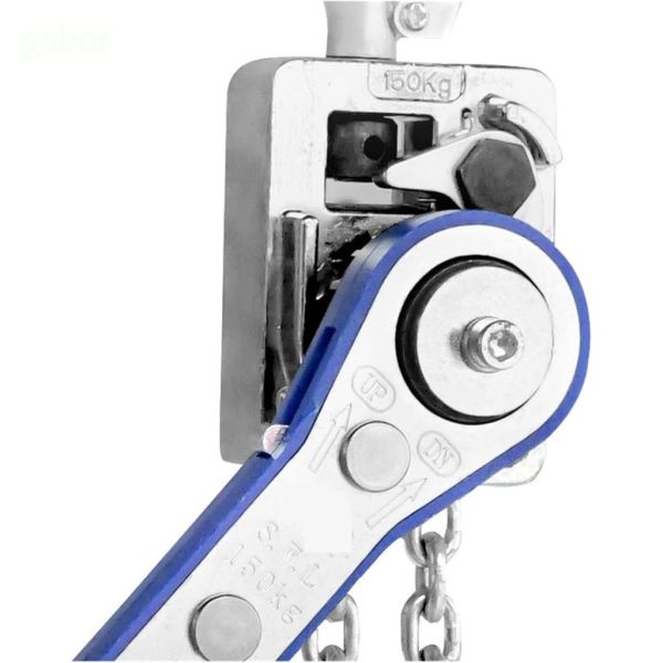 文菖五金 100KG-150KG 鋁合金超輕巧型 手搖吊車 手搖絞盤 手拉吊車 