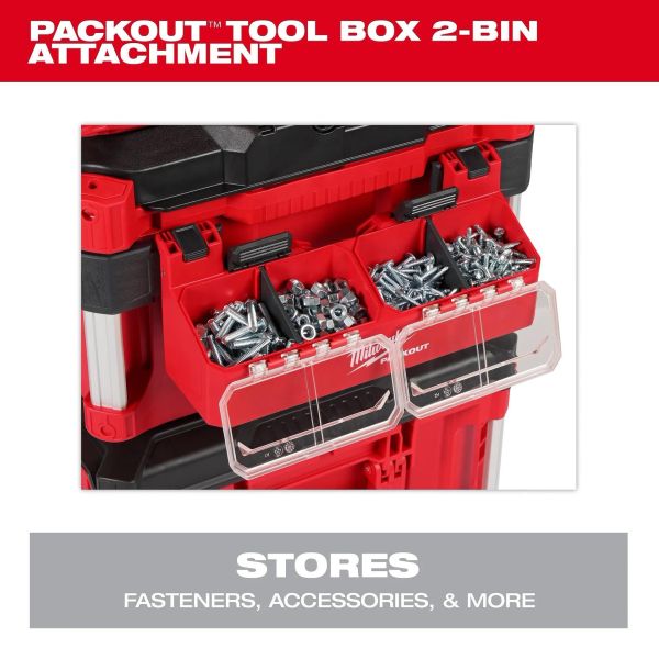 含稅 美沃奇 MILWAUKEE 4932500148 PACKOUT配套工具箱小零件收納盒配件 