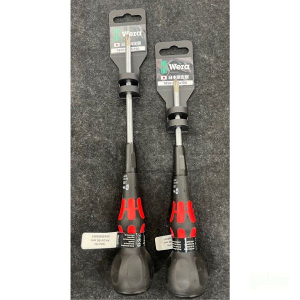 鹿洋五金 德國 Wera 日本限定 1850 1834 系列 怪牙 螺絲起子 球頭起子 十字起子 一字起子 