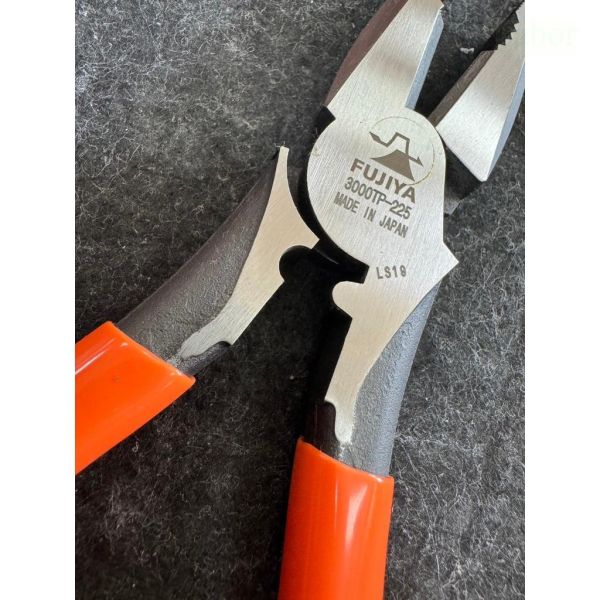 鹿洋五金 日本製 富士箭 FUJIYA 超省力 強力 鋼絲鉗 老虎鉗 3000TP-200 3000TP-225 