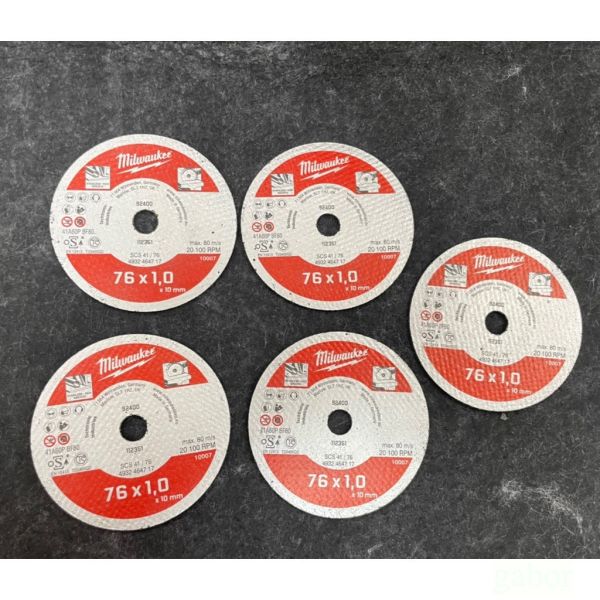 含稅 附發票 鹿洋五金 現貨 Milwaukee美沃奇 M12 FCOT 3"砂輪片 4932464717 M12FCO 