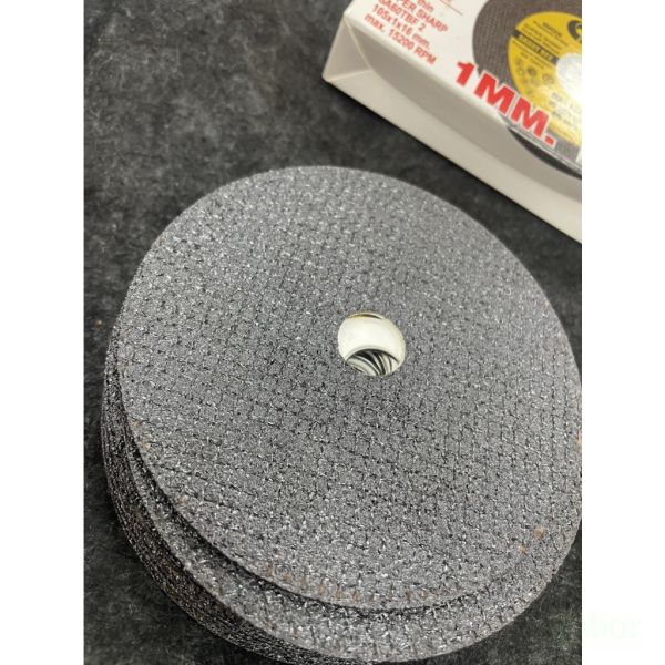 含稅 附發票 鹿洋五金 中國砂輪KINIK, 品質保証4"*1m/m. CA60T BF2 切斷砂輪 