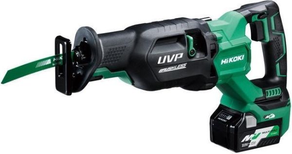 HIKOKI 雙電2.5AH MV(36V) 無刷 水平線鋸機（軍刀鋸）CR36DA 公司貨 