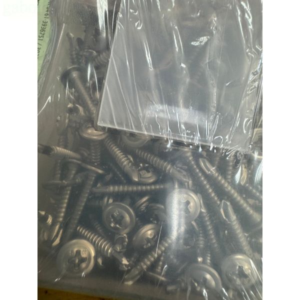 含稅 附發票 鹿洋五金 JYC 自攻釘 不鏽鋼大扁頭自攻釘8# x 1/2" 5/8" 3/4" 1" 十字大扁頭自攻 